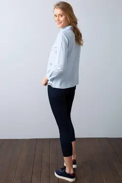 شلوار کتان زنانه