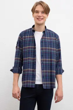 پیراهن چهارخانه مردانه یو اس پولو