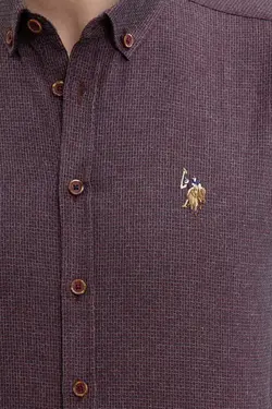 پیراهن آستین بلند مردانه یو اس پولو