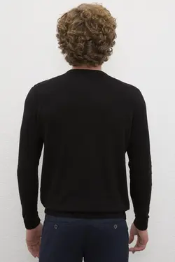 پلیور بافت نخی مردانه یو اس پولو