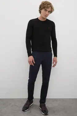 پلیور بافت نخی مردانه یو اس پولو