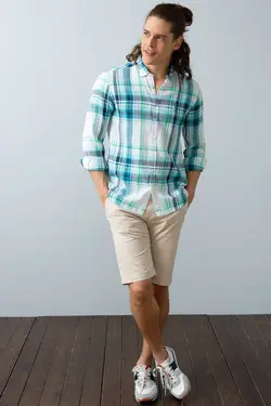 پیراهن چهارخانه مردانه