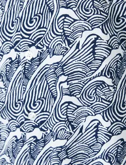 پیراهن نخی طرح دار مردانه کوتون