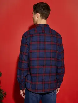 پیراهن چهار خانه مردانه کوتون