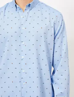 پیراهن طرح دار مردانه کوتون