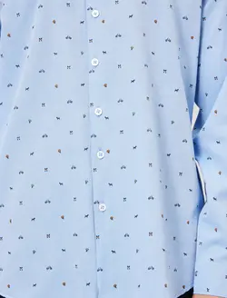 پیراهن طرح دار مردانه کوتون