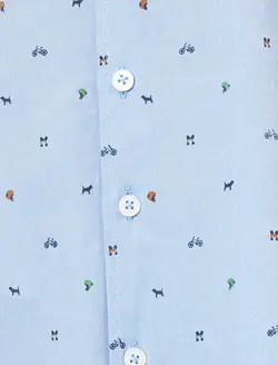 پیراهن طرح دار مردانه کوتون