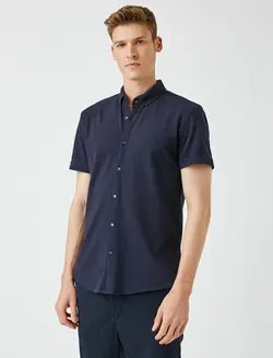 پیراهن آستین کوتاه مردانه کوتون