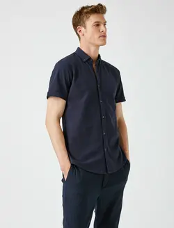 پیراهن آستین کوتاه مردانه کوتون