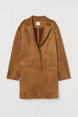 پالتو جیر آستین بلند زنانه