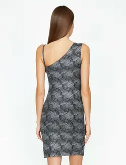 پیراهن کوتاه چاک دار زنانه کوتون