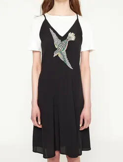 پیراهن کوتاه طرح دار زنانه کوتون