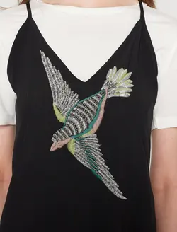 پیراهن کوتاه طرح دار زنانه کوتون