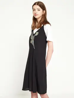 پیراهن کوتاه طرح دار زنانه کوتون