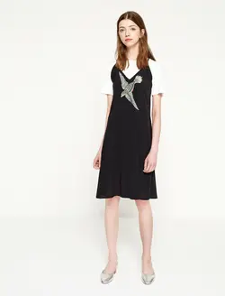 پیراهن کوتاه طرح دار زنانه کوتون