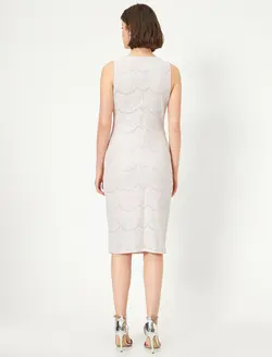 پیراهن میدی چاک دار زنانه کوتون