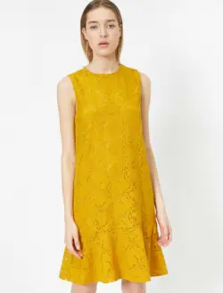 پیراهن کوتاه بدون آستین زنانه