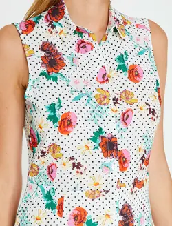 پیراهن میدی یقه برگردان زنانه