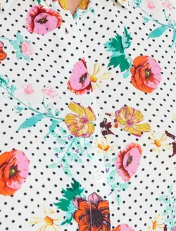 پیراهن میدی یقه برگردان زنانه