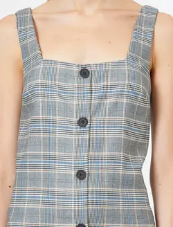 پیراهن کوتاه جلو دکمه دار زنانه کوتون