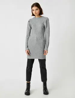 پیراهن بافت کوتاه زنانه کوتون