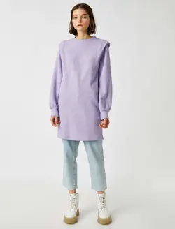 پیراهن کوتاه یقه گرد زنانه کوتون