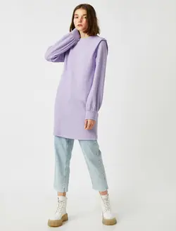 پیراهن کوتاه یقه گرد زنانه کوتون