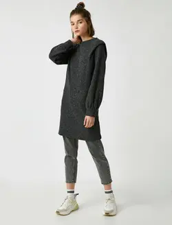 پیراهن کوتاه یقه گرد زنانه کوتون