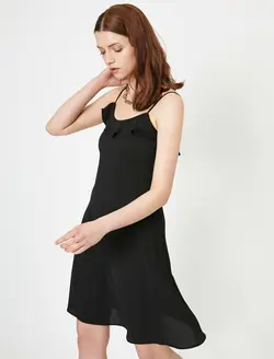 پیراهن کوتاه بندی ساده زنانه کوتون