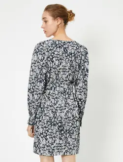 پیراهن کوتاه گلدار زنانه کوتون