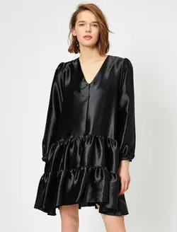 پیراهن کوتاه یقه هفت زنانه کوتون