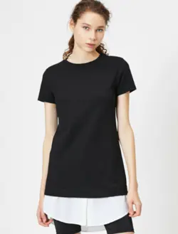 پیراهن کوتاه یقه گرد زنانه کوتون