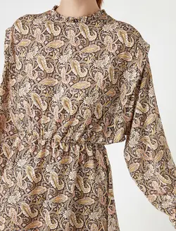 پیراهن کوتاه طرح دار زنانه کوتون