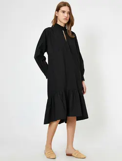 پیراهن میدی کلوش زنانه کوتون