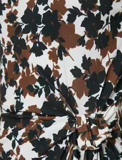 پیراهن میدی طرح دار زنانه کوتون