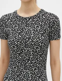 پیراهن کوتاه ویسکوز گلدار زنانه کوتون