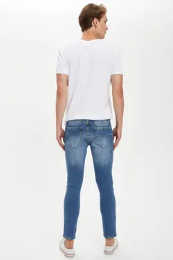 شلوار جین جذب زاپ دار مردانه دفاکتو