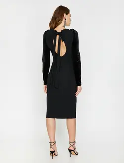 پیراهن میدی آستین بلند زنانه کوتون