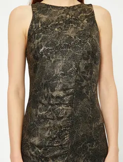 پیراهن میدی چاک دار زنانه کوتون