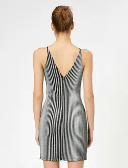 پیراهن کوتاه آستین بندی زنانه کوتون