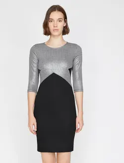 پیراهن کوتاه آستین سه ربع زنانه کوتون