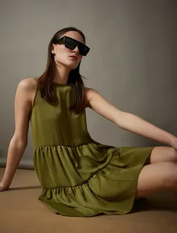 پیراهن کوتاه کلوش زنانه کوتون