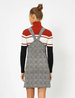 سارافون کوتاه یقه هفت زنانه کوتون