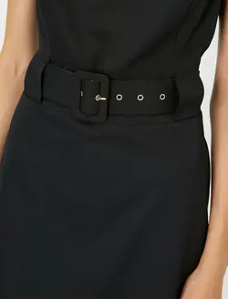 پیراهن کوتاه کمربند دار زنانه کوتون