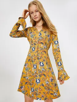 پیراهن کوتاه گل دار زنانه کوتون