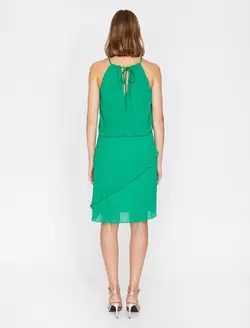 پیراهن کوتاه پلیسه دار زنانه