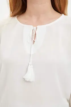 بلوز آستین کلوش زنانه دفاکتو