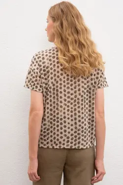 تی شرت پولک دار زنانه یو اس پولو