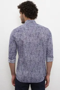 پیراهن نخی جذب مردانه یو اس پولو