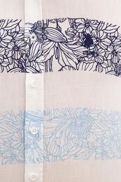 پیراهن آستین بلند راه راه مردانه یو اس پولو